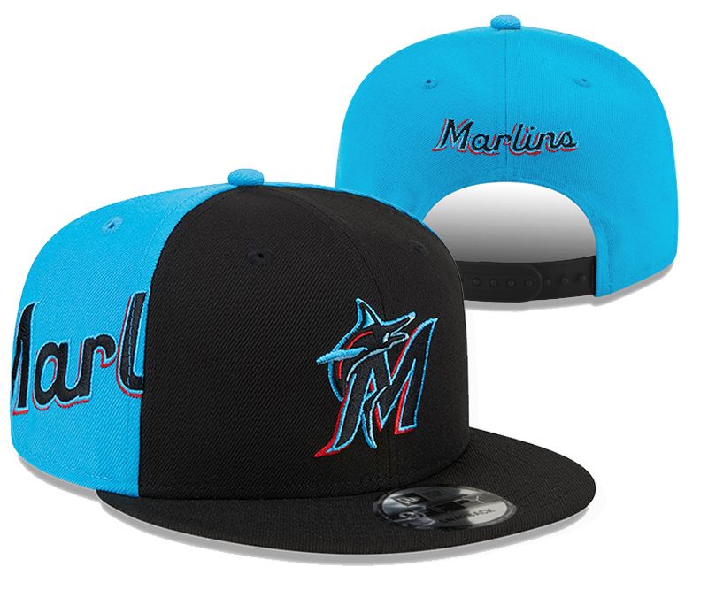 Miami Marlins Stitched Snapback Hats 013